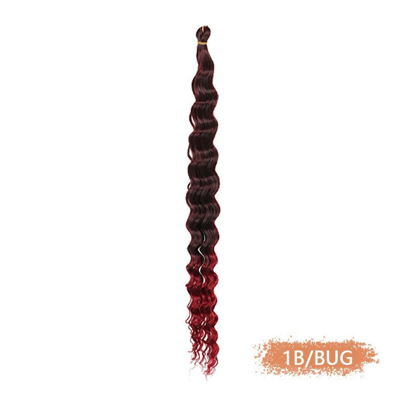 Wig Female Curly Hair Twist Braid Dreadlocks Ponytail Wig